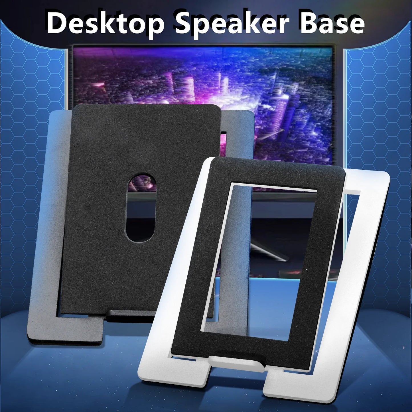Mateus -Speaker Support Base is Made of Carbon Steel For Tabletop