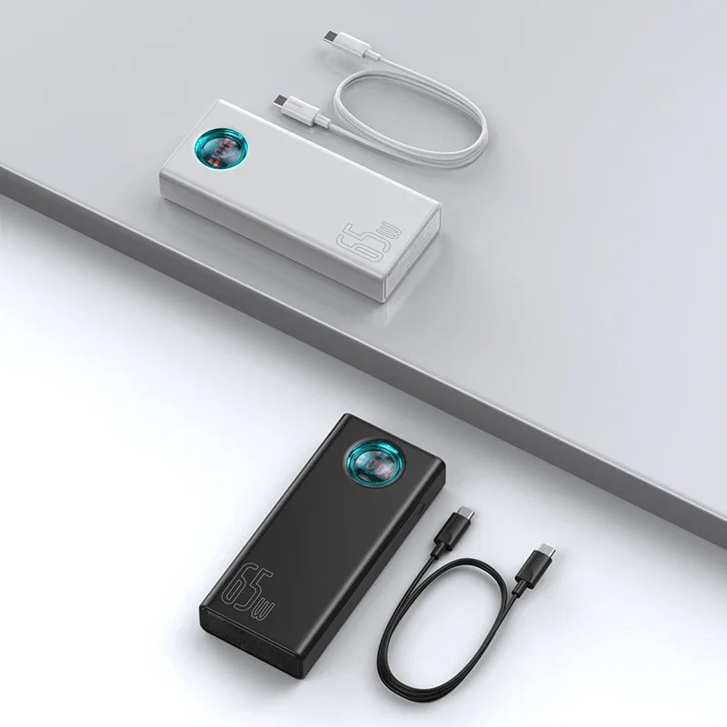 Mateus -Baseus Power Bank 30000mAh 65W PD3.0 Quick Charging 3.0 FCP